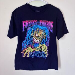 ROB ZOMBIE FREAKS ON PARADE GRAPHIC TOUR T SHIRT SIZE MEDIUM